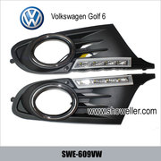 Volkswagen VW Golf 6 DRL LED Daytime Running Light SWE-609VW