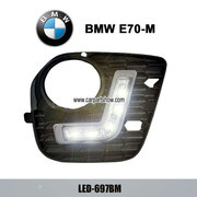 BMW E70-M DRL LED Daytime Running Lights Car headlight parts Fog lamp 