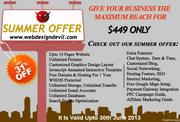 Summer Offer Discount For Complete Business Website Design