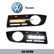 Volkswagen VW Touran DRL LED Daytime Running Lights turn light steerin