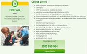 40% Off First Aid Certifications in Adelaide CBD