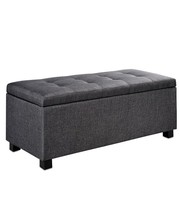 Footstools And Storage Ottoman - Grey