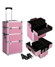 Portable Beauty Carry Case Pink – Flipdeals