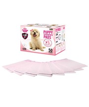 Puppy Training Pads 50 Pink - Flipdeals