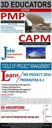 PMP | Primavera 6 | MS Project 2010 Training