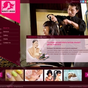 Sophisticated Web Based Salon Website