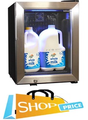 Dellware Commercial Milk Storage Fridge For Coffee Machine Industry
