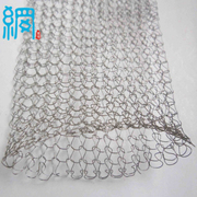 Knitted wire mesh rolls