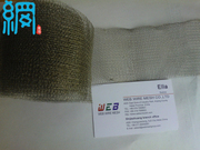 Highly flexible cable shielding knitted mesh