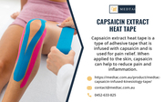 Buy Capsaicin extract heat tape at cheap rate at MedTAC,  Australia