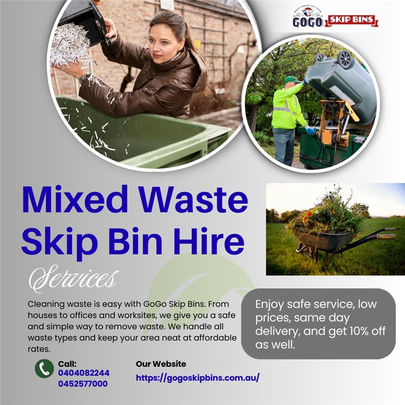 Cheap Skip Bin Hire Adelaide | GoGo Skip Bins