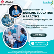 25th Global Summit on Nursing Education and Practice (GSNEP 2026)-auad